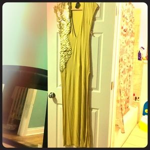 NWT Gold Celebrity Dress